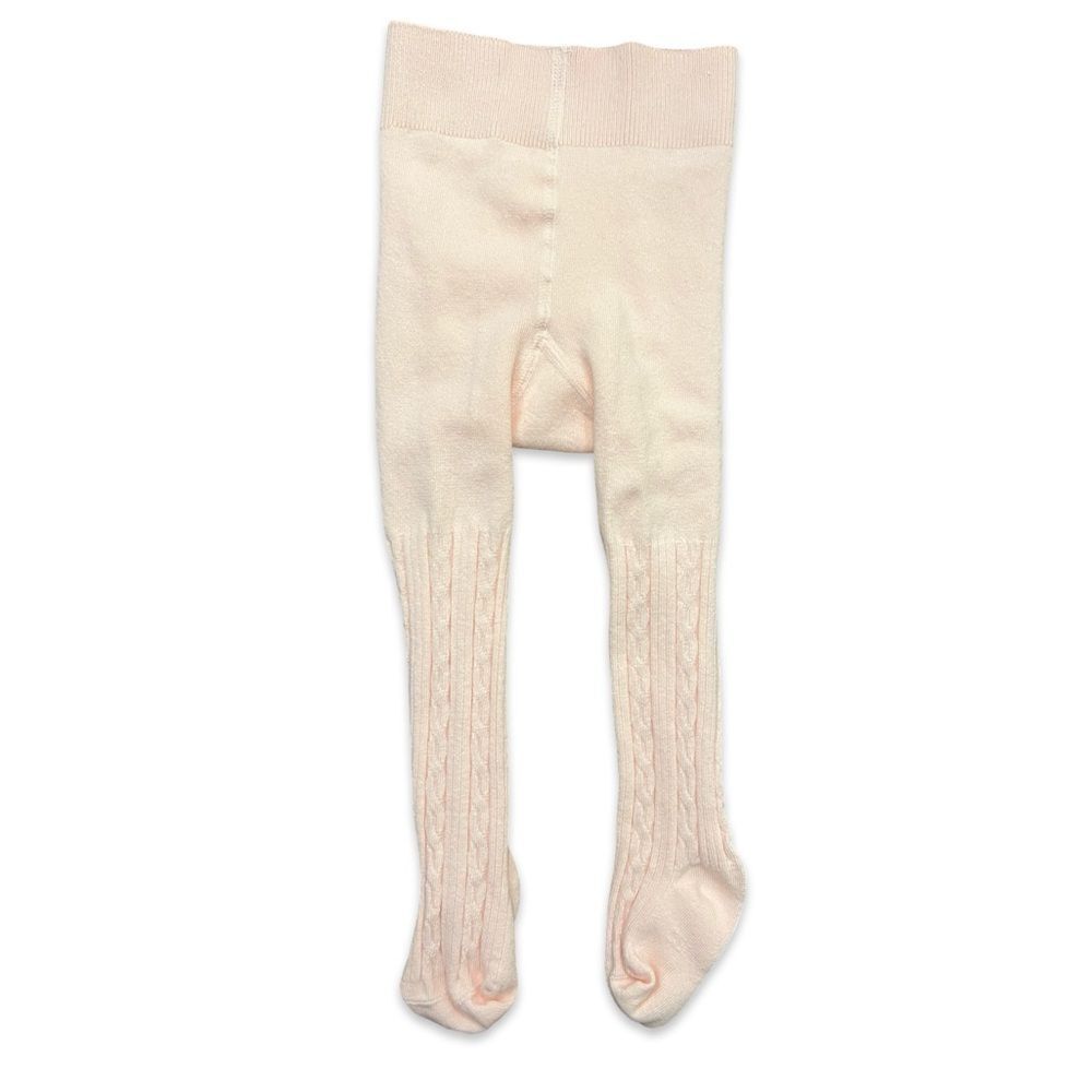 NWOT Baby Toddler Girl Light Pink Tights Size 12-24 Months